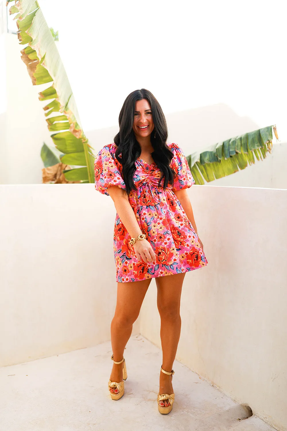 Hannah Elastic Waist Mini Dress - Daisy Days sold by Buddy Love product image thumbnail 3