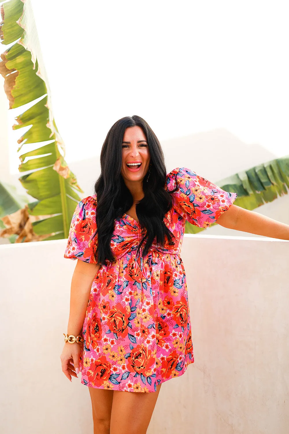 Hannah Elastic Waist Mini Dress - Daisy Days sold by Buddy Love product image thumbnail 2