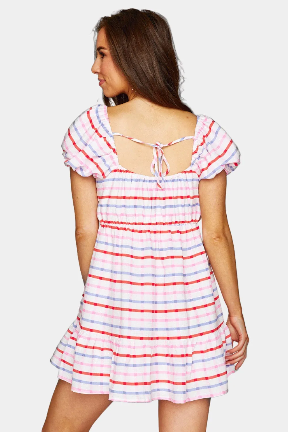 Dorothy Short Sleeve Mini Dress - USA sold by Buddy Love product image thumbnail 5