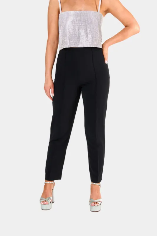 Waldorf High-Waisted Pants - Obsidian sold by Buddy Love