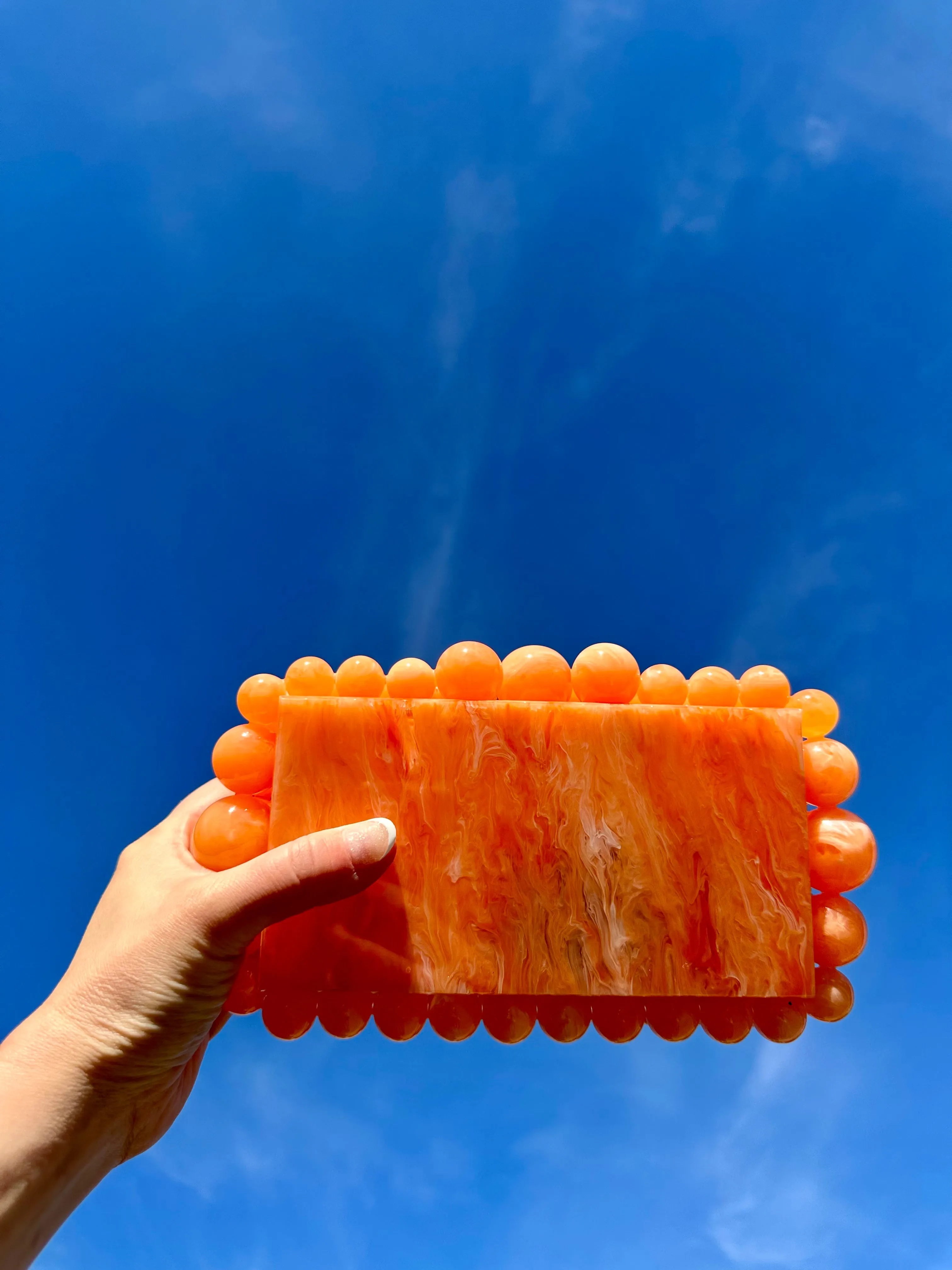 Daphne Clutch - Orange sold by Buddy Love product image thumbnail 3