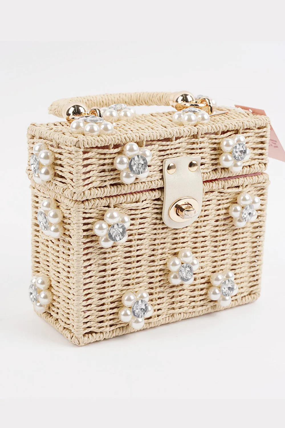 Daisy Bag - Cream + Pearl sold by Buddy Love