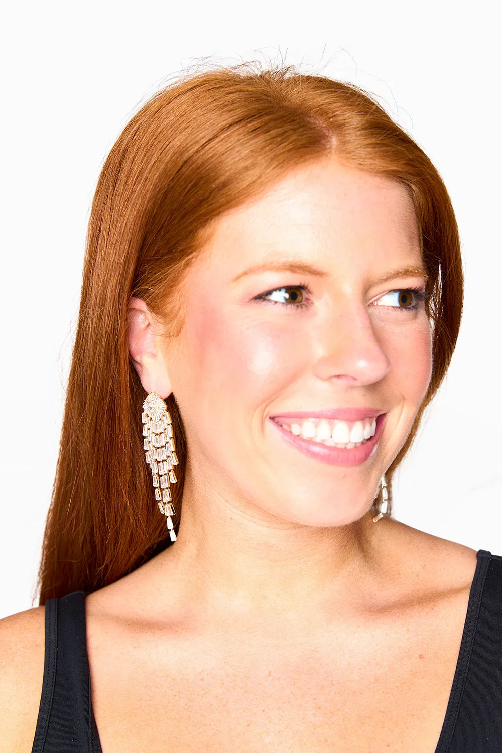 Glam Earrings - Gold sold by Buddy Love product image thumbnail 4