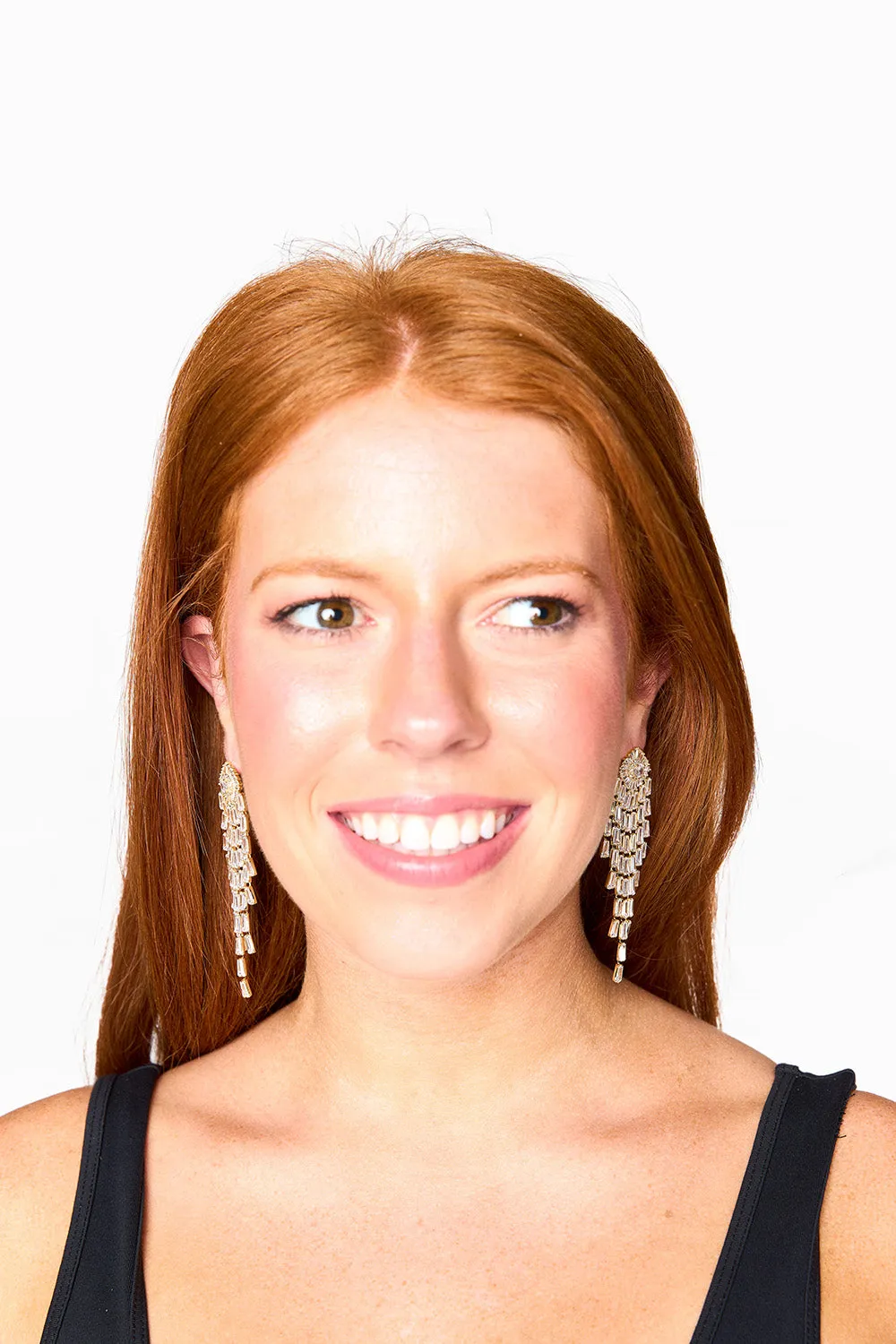 Glam Earrings - Gold sold by Buddy Love product image thumbnail 5