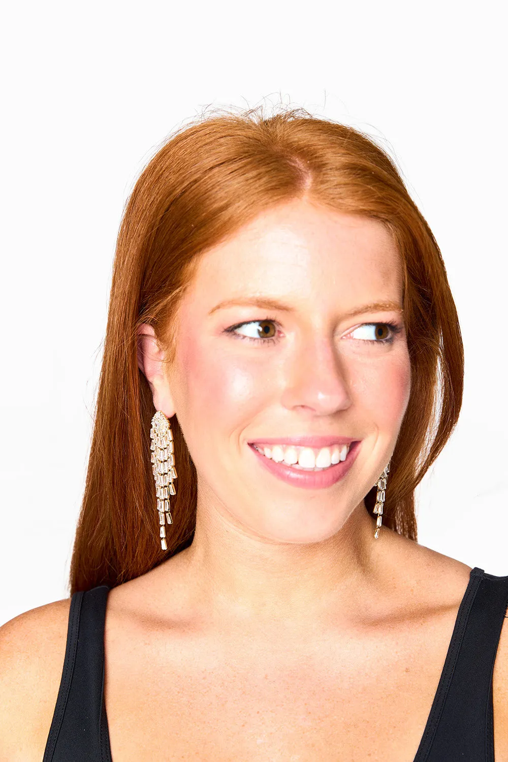 Glam Earrings - Gold sold by Buddy Love product image thumbnail 2