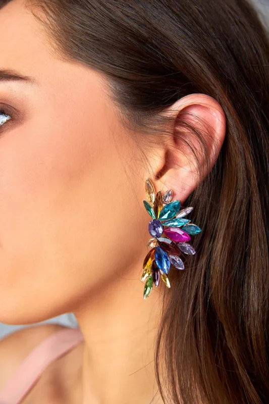 1940s Glam Earrings - Multi sold by Buddy Love