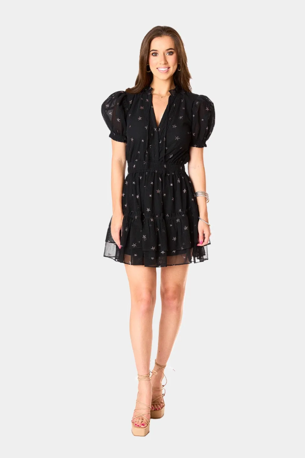 Clementine Elastic Waist Mini Dress - Comet sold by Buddy Love product image thumbnail 3