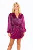 Adeline Sequin Wrap Dress - Feelin Fine sold by Buddy Love