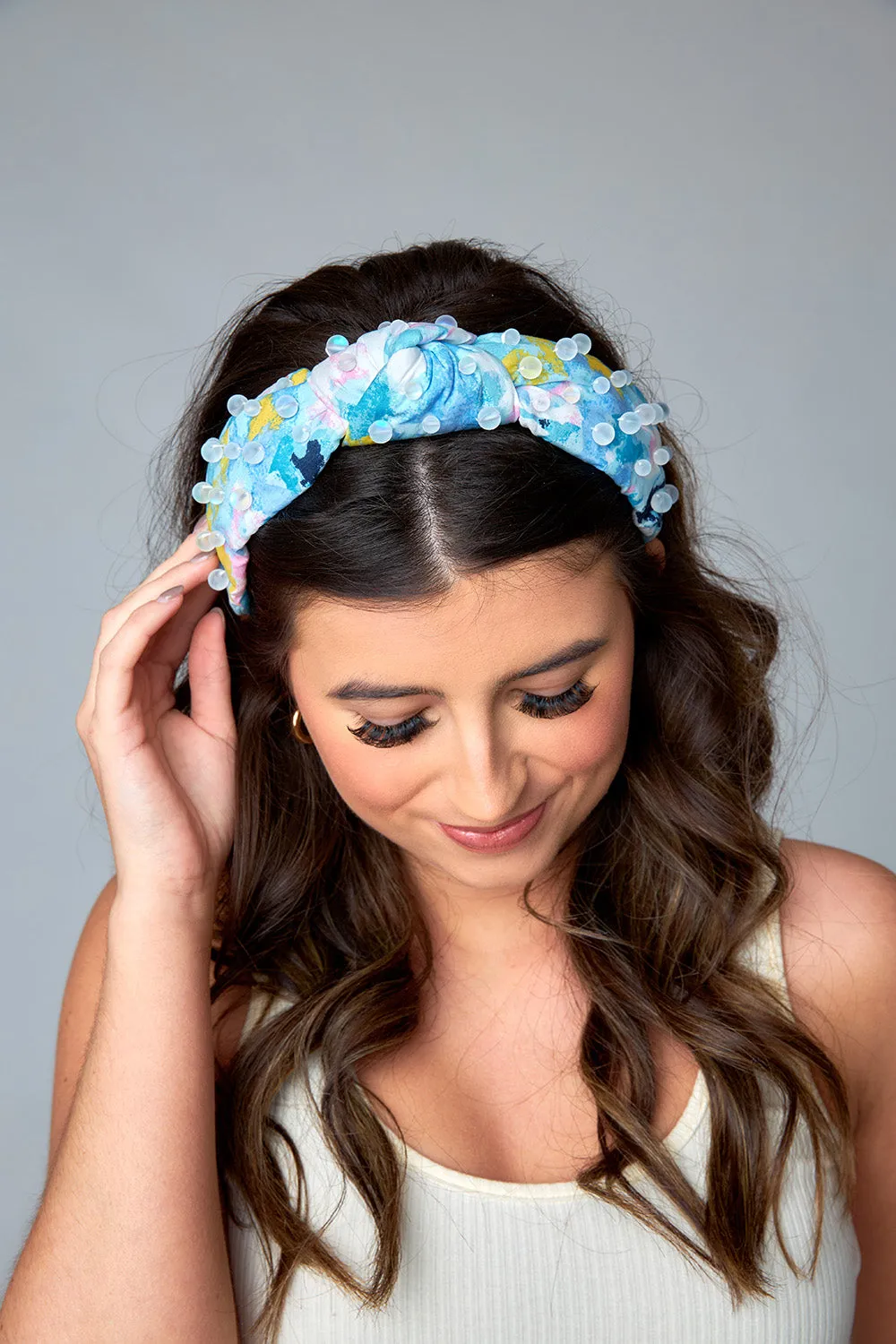 Brianna Cannon xx BL Eleanor Embellished Headband - Pastel Dream sold by Buddy Love product image thumbnail 4
