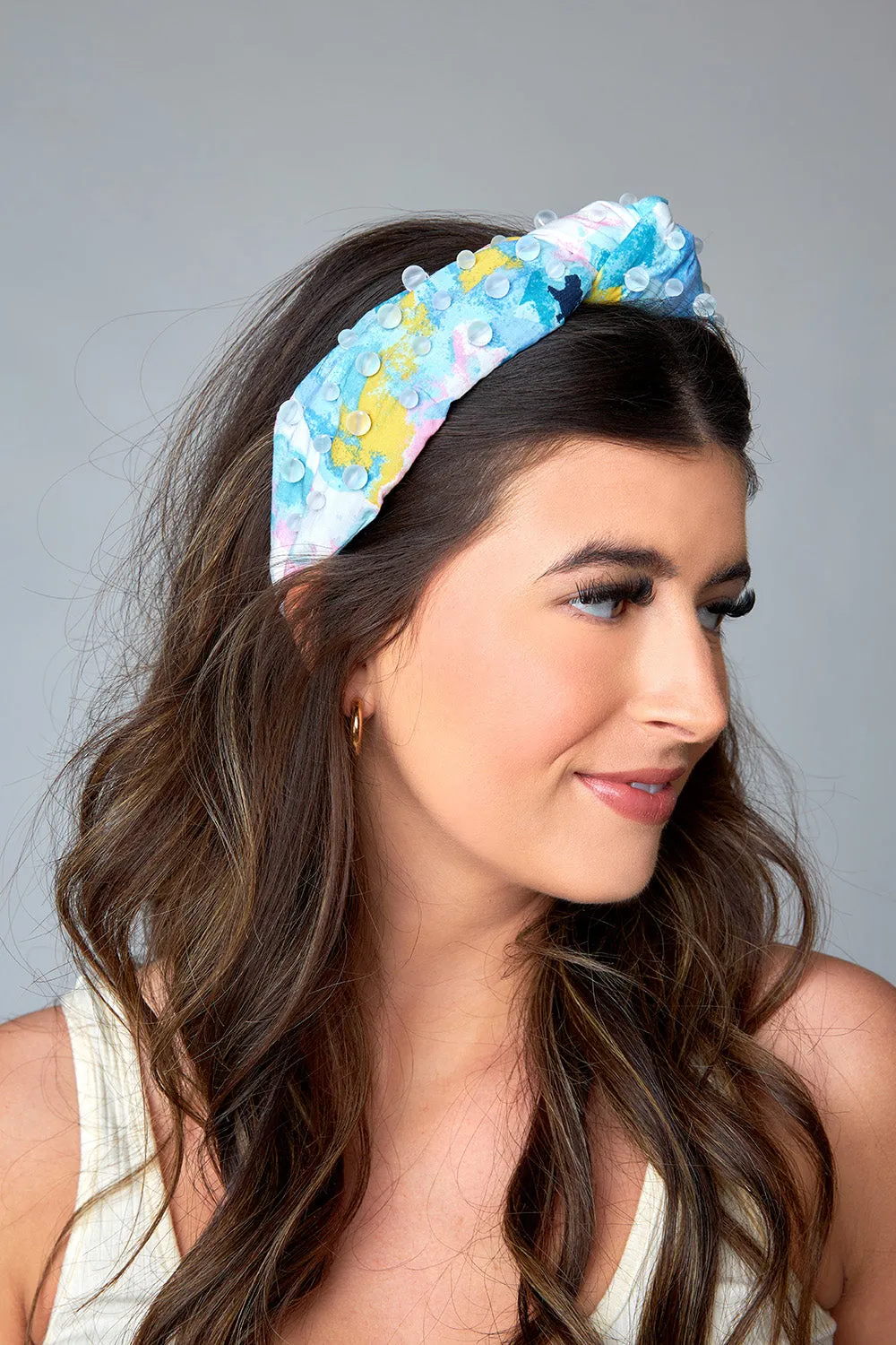 Brianna Cannon xx BL Eleanor Embellished Headband - Pastel Dream sold by Buddy Love product image thumbnail 3