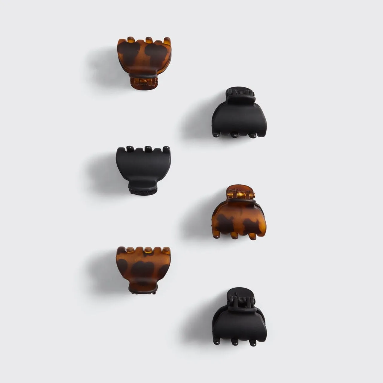 X-Small Claw Clips 6pc - Recycled Plastic sold by Buddy Love product image thumbnail 3