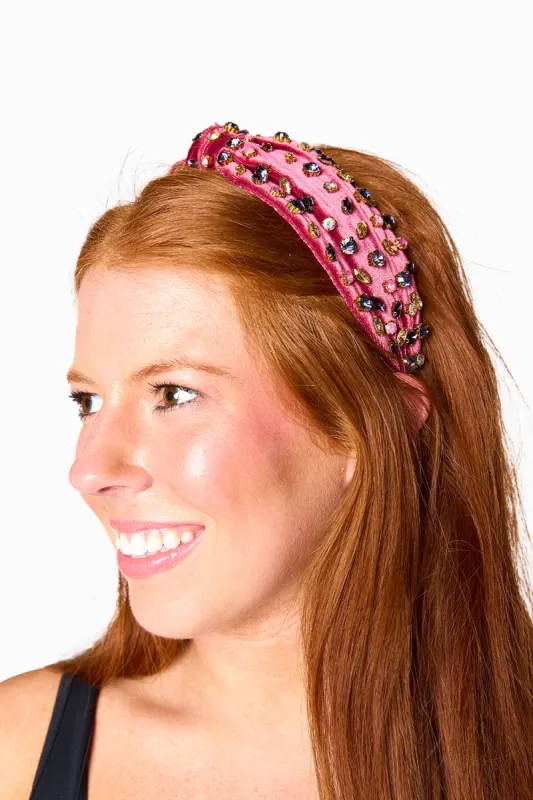 Jerri Headband - Rose sold by Buddy Love