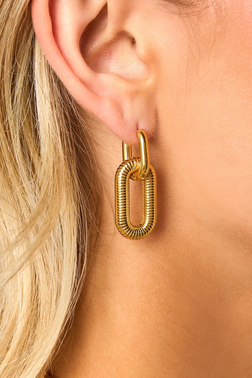 Titanium steel Dangle Earrings sold by Buddy Love