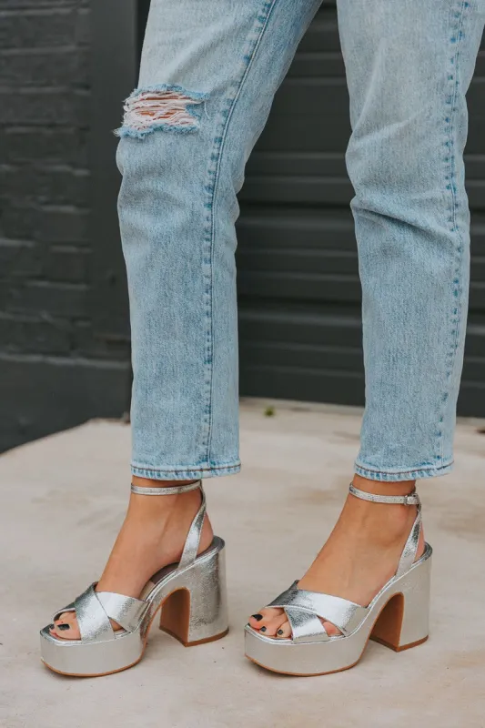 Wessi Heel - Silver sold by Buddy Love