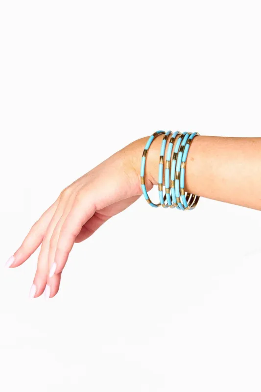 BuDha Girl Veda Bracelets - Turquoise sold by Buddy Love