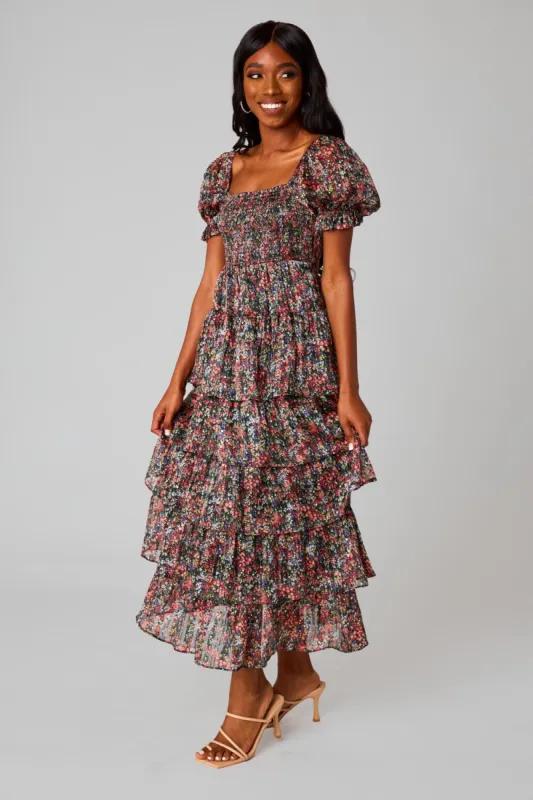 BuddyLove Marlee Short Sleeve Maxi Dress - Babys Breath sold by Buddy Love