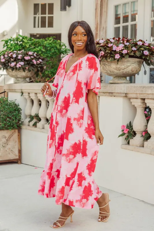 BuddyLove Tula Caftan Maxi Dress - Sunset sold by Buddy Love