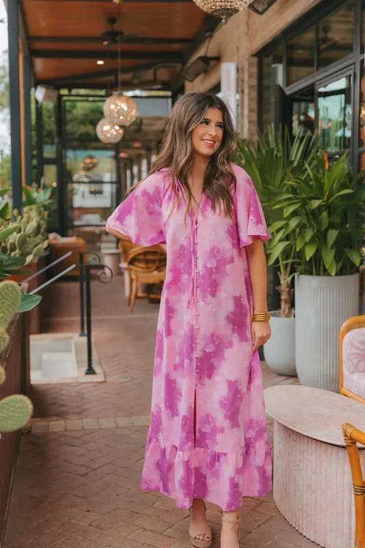 BuddyLove Tula Caftan Maxi Dress - Fluffy sold by Buddy Love