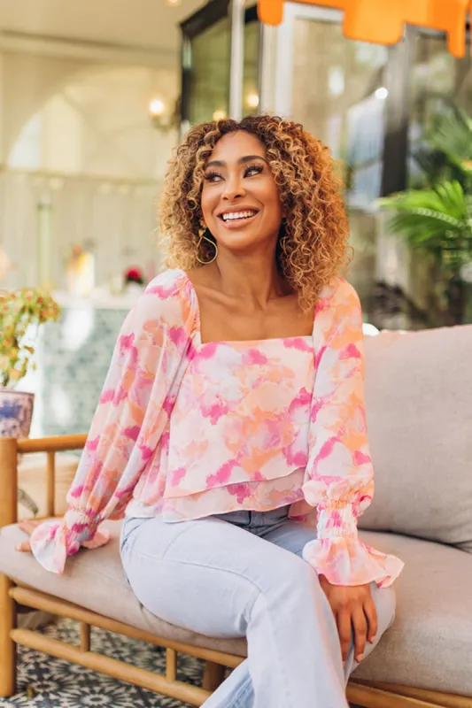 BuddyLove Flora Long Sleeve Top - Dazed sold by Buddy Love