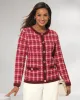 Appleseeds Women's Tweed Cardigan Sweater - Red - XL - Misses sold by Buff