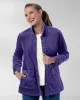 Appleseeds Women's Wide-Wale Corduroy Shirt Jacket - Purple - LPS - Petite Short sold by Buff