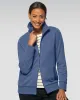 Appleseeds Women's Candace Everyday Knit Zip Jacket - Pink - PS - Petite sold by Buff
