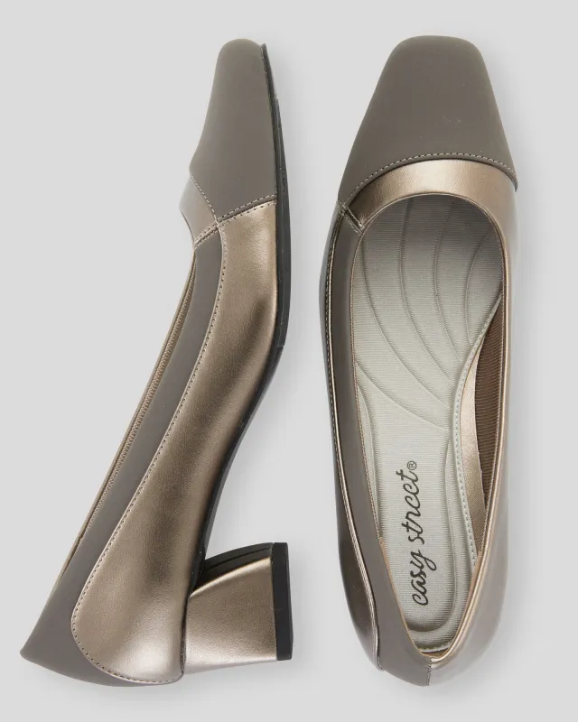 Appleseeds Women's Easy Street Shawn Pump - Metallic - 10 sold by Buff