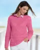 Appleseeds Women's Crochet Charm Sweater - Pink - S - Misses sold by Buff
