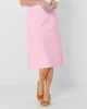 Appleseeds Women's Classic Knit Denim Skirt - Denim - PL - Petite sold by Buff