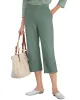 Appleseeds Women's Everyday Knit Capris - Green - PXL - Petite sold by Buff
