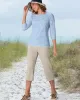Appleseeds Women's Everyday Knit Capris - Green - PXL - Petite sold by Buff