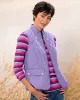 Appleseeds Women's Berkshire Solid Quilted Vest - Metallic - 3X - Womens Plus sold by Buff