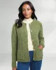 Appleseeds Women's Luxe Bouclé Cardigan - Tan - PXL - Petite sold by Buff