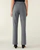 Appleseeds Women's Slimtacular® Ponte Wide-Leg Pants - Black - PL - Petite Short sold by Buff