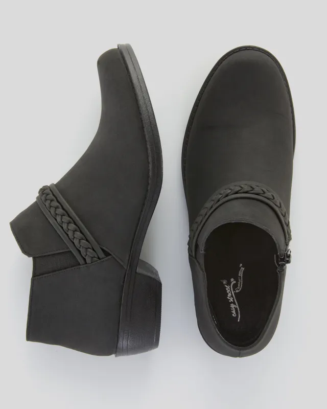 Appleseeds Women's Easy Street® Jalia Bootie - Black - 8.5 sold by Buff