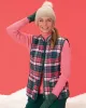 Appleseeds Women's Berkshire Tartan Quilted Vest - Pink - M - Misses sold by Buff