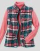 Appleseeds Women's Berkshire Tartan Quilted Vest - Pink - M - Misses sold by Buff