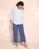 Appleseeds Women's Linen-Blend Shirt - Multi - XL - Misses sold by Buff