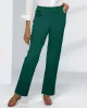 Appleseeds Women's DreamFlex Color Pull-On Relaxed Straight Leg Jeans - Green - 10P - Petite sold by Buff