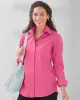 Appleseeds Women's Foxcroft Classic-Fit Solid Shirt - Pink - 4 - Petite sold by Buff