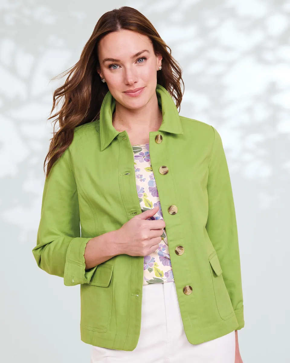 Appleseeds Women's Dennisport Anywhere Jacket - Green - XL - Misses sold by Buff
