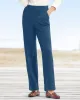 Appleseeds Women's Classic Knit Denim Straight Leg Pants - Denim - MPS - Petite Short sold by Buff