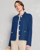 Appleseeds Women's Linen-Blend Jacket - White - XL - Misses sold by Buff