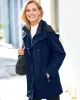 Appleseeds Women's Fleet Street® Short Three-Season Raincoat - Blue - PXL - Petite sold by Buff