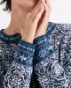 Appleseeds Women's Norwegian Skies Cardigan - Purple - PXL - Petite sold by Buff