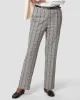 Appleseeds Women's Washable Gabardine Mini Plaid Pants - Multi - 14PS - Petite Short sold by Buff