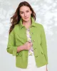 Appleseeds Women's Dennisport Anywhere Jacket - Green - 2X - Womens Plus sold by Buff