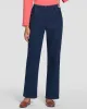 Appleseeds Women's DreamFlex Denim Easy Pull-On Relaxed Straight Leg Jeans - Yellow - 18 - Misses sold by Buff