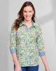 Appleseeds Women's Lemon Grove & Gingham Shirt - Multi - 10 - Misses sold by Buff