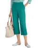 Appleseeds Women's Everyday Knit Capris - Green - 3X - Womens Plus sold by Buff